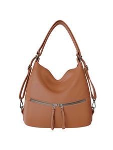 Сумка через плечо коричневого цвета Kmisso