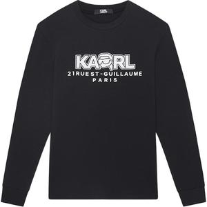 Футболка KARL LAGERFELD FW25 мужская KARL LAGERFELD / Karl Lagerfeld Jeans, черный