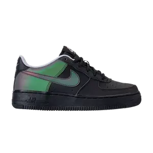 Кроссовки Nike Air Force 1 Low LV8 GS 'Reflective Black', черный
