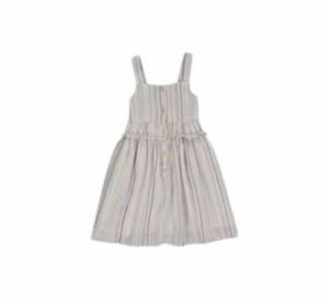 Платье для девочки Flynn с рюшами в розовую полоску VIGNETTE