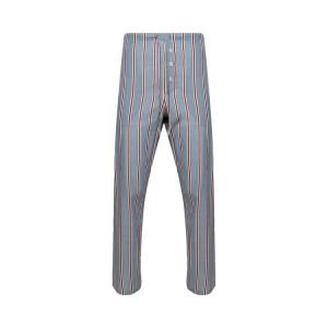 Брюки Bode Regatta Stripe Pajama Pants 'Blue/Multicolor', синий