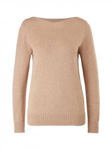 Вязаный свитер цвета 83W0_светло-коричневый s.Oliver