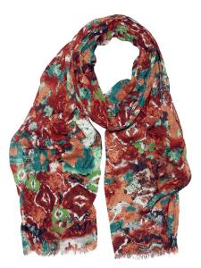 Шарф COLLEZIONE ALESSANDRO Olivia, бордовый