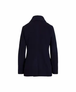 Пальто-бушлат из шерсти и кашемира Polo Ralph Lauren, цвет 410 Navy