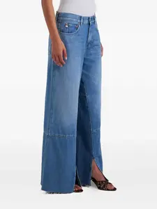 Джинсы с вставками и разрезами Ag Jeans, синий