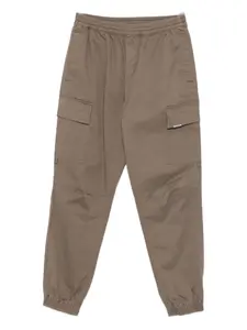 Брюки-карго с манжетами Represent, зеленый