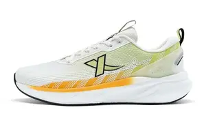 China Post x Durable Дышащие низкие кроссовки для бега мужские белые зеленые XTEP