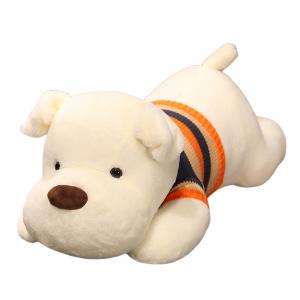 Свитер Elf лежащий на Dog Dolls плюшевая кукла 70cm/100cm/120cm/150cm высота Tak Bebe, белый