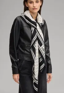 Шарф tuch adaliz Joop!, Champagner Schwarz Gepunktet