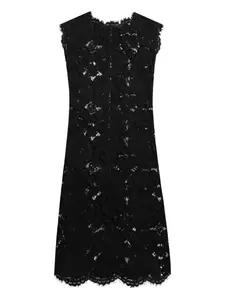 Кружевное платье мини DOLCE & GABBANA, черный