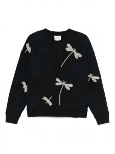 Хлопковая толстовка Forte Forte, черный