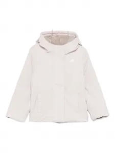 Стеганая куртка с капюшоном K Way Kids, розовый