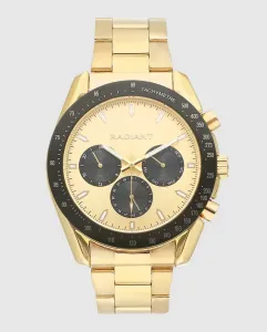 Мужские часы Marlon RA668704 из стали с золотым ремешком Radiant, золото