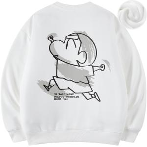 Толстовка унисекс Crayon Shinchan, темно-синий [Утепленная, флисовая]