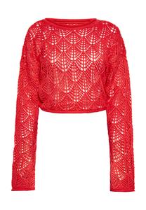 Свитер Swirly, красный