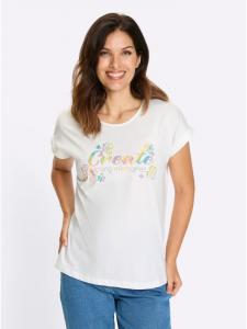 Рубашка с короткими рукавами белого и желтого цветов Sieh an!