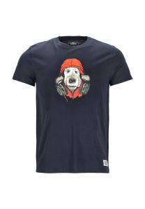 Футболка с принтом SAN DIEGO Denim Factory, темно-синий