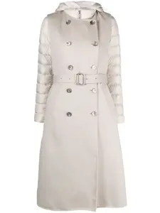 Многослойный пуховик Harna Moorer, кремовый