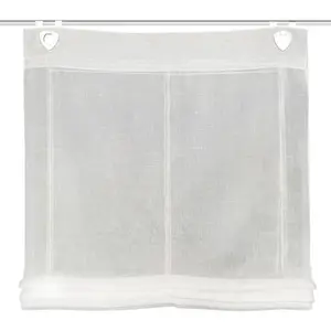 Штора с люверсами Heine Home, белый