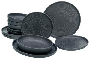 Креативный сервиз 12 шт Creatable, черный