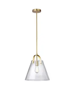 1 подвесной светильник с лампой накаливания Dainolite, clear