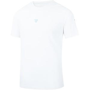 361° Футболка мужская белая с круглым вырезом умеренного прямого кроя