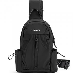 WARRIOR Нейлоновая тканевая сумка через плечо Regular Unisex Black