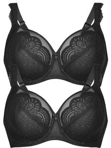 Бюстгальтер с косточками Anita 2er Pack Bügel BH Selma, черный