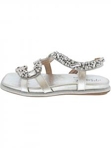 LAURA VITA Серебряные сандалии