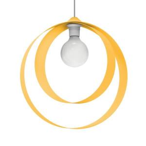 Подвесной светильник Lumicom Nucleo, 40x40x40 см, желтый