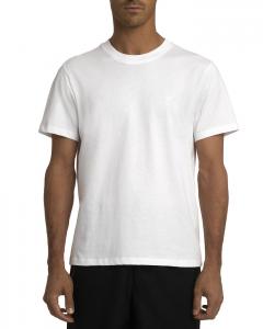 Футболка с круглым вырезом из хлопка ADC AMI, белый