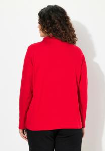 Топ с длинными рукавами TURTLENECK Ulla Popken, красный