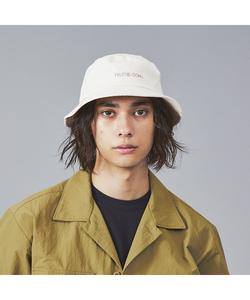 Панама из саржи с вышитым логотипом спереди Abahouse Lastword, цвет Off White