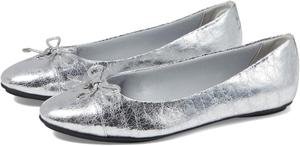 Туфли на плоской подошве Anne Klein Luci Ballet Flats, серебряный