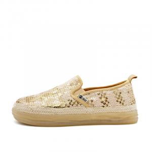 Joy&Mario Женские золотые повседневные туфли, цвет Gold
