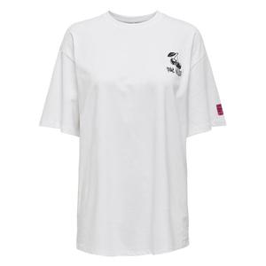 Футболка с коротким рукавом Only Cilla Life, белый