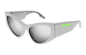 Солнцезащитные очки в форме кошачьего глаза Monaco с тонированными линзами Balenciaga, серый