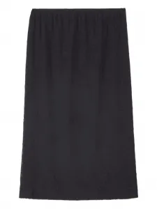 Кружевная юбка-карандаш миди Fabiana Filippi, черный