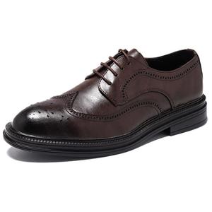 WEISHIBANGWEI Коричневые мужские туфли, цвет Brown