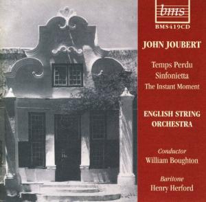 CD диск Joubert, John: Temps Perdu