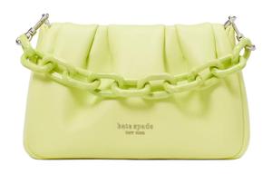 Kate Spade Сумка через плечо и кроссбоди для женщин из кожи Nappa и овчины с гладкой кожаной отделкой, цвет Pear Grove Yellow