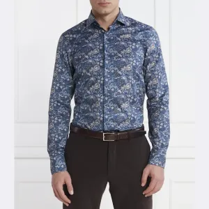 Рубашка узкого кроя Stenströms, синий