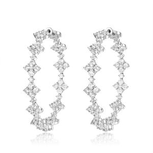 Apm Monaco Серьги из стерлингового серебра 925 пробы для женщин