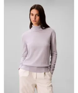 Водолазка Regular fit Calvin Klein, фиолетовый