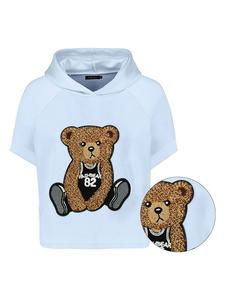 Толстовка с капюшоном Sublevel, светло-синий