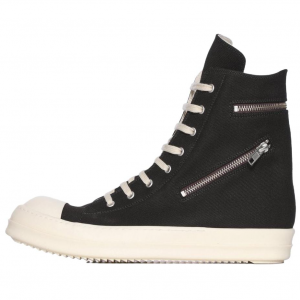 Rick Owens DRKSHDW Конверсы High top Canvas Shoes 35cm женские черные