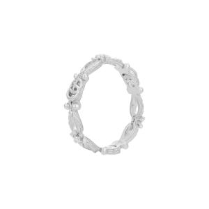 GUCCI Кольцо из белого золота 585 пробы для женщин Silver