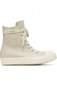 Rick Owens Бежевые кроссовки с храмом