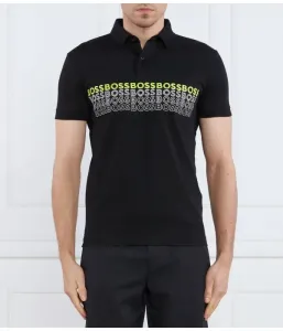 Поло Павел regular fit Boss Green, черный