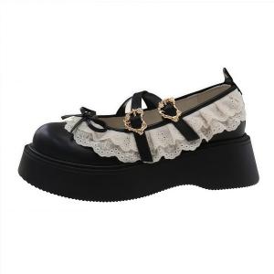 Fawn Miri Женские туфли Мэри Джейн на платформе черные, цвет Black